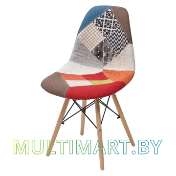 Стул Mebelart Modern-623c patchwork-d3 (пэчворк/натуральный)